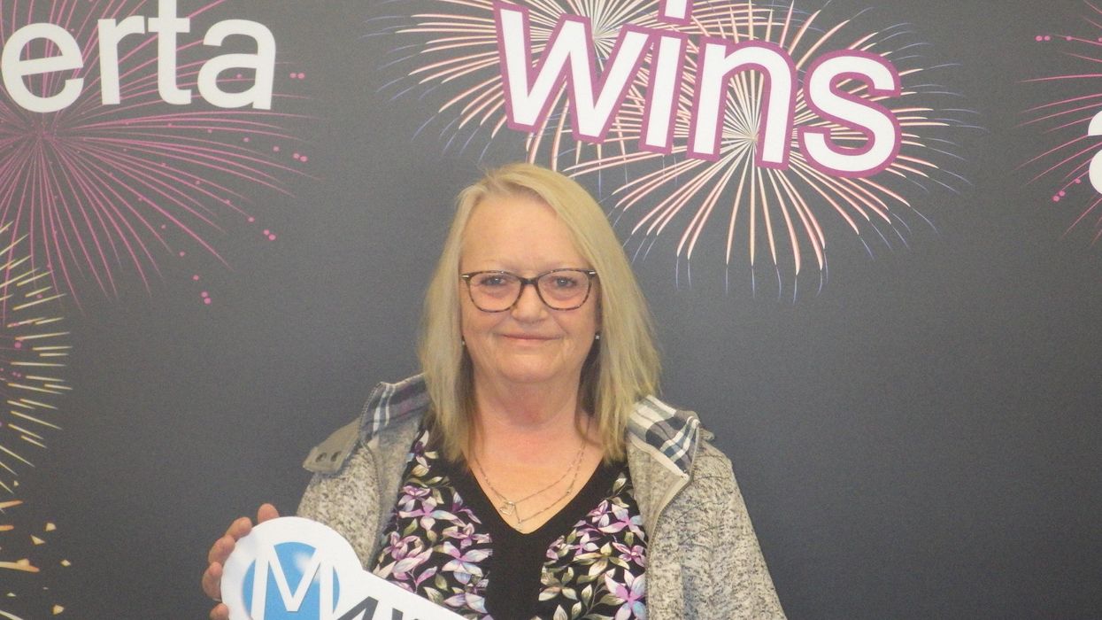 Lotto Max winner Deborah Brown.