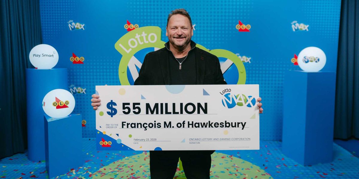 Ontario Lotto Max winner scored a million jackpot with a free ticket from a grocery store Ontario Lotto Max winner scored a million jackpot with a free ticket from a grocery store