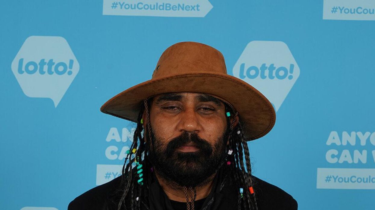 Lotto Max winner Kanwar Kapoor.