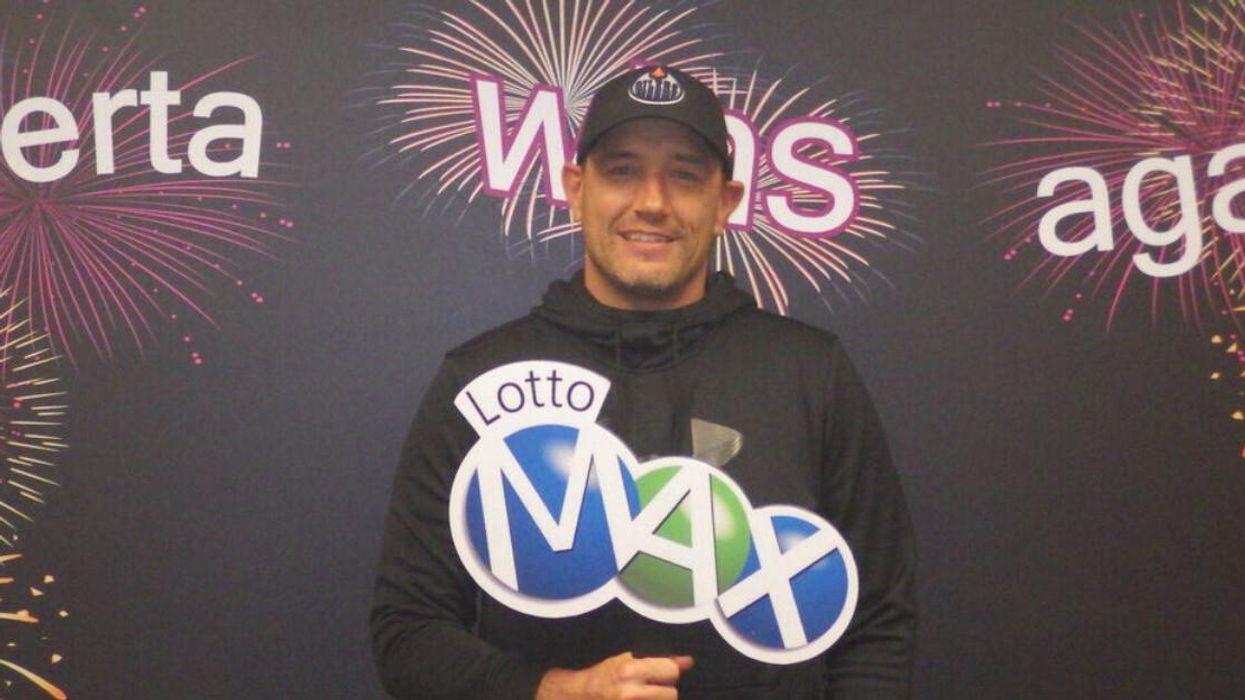 Lotto Max winner Kevin Rahmani.