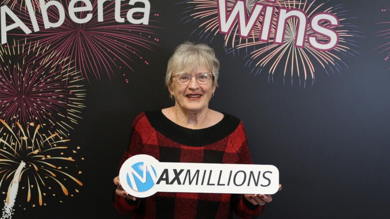 Lotto Max winner Sandra Gardner.