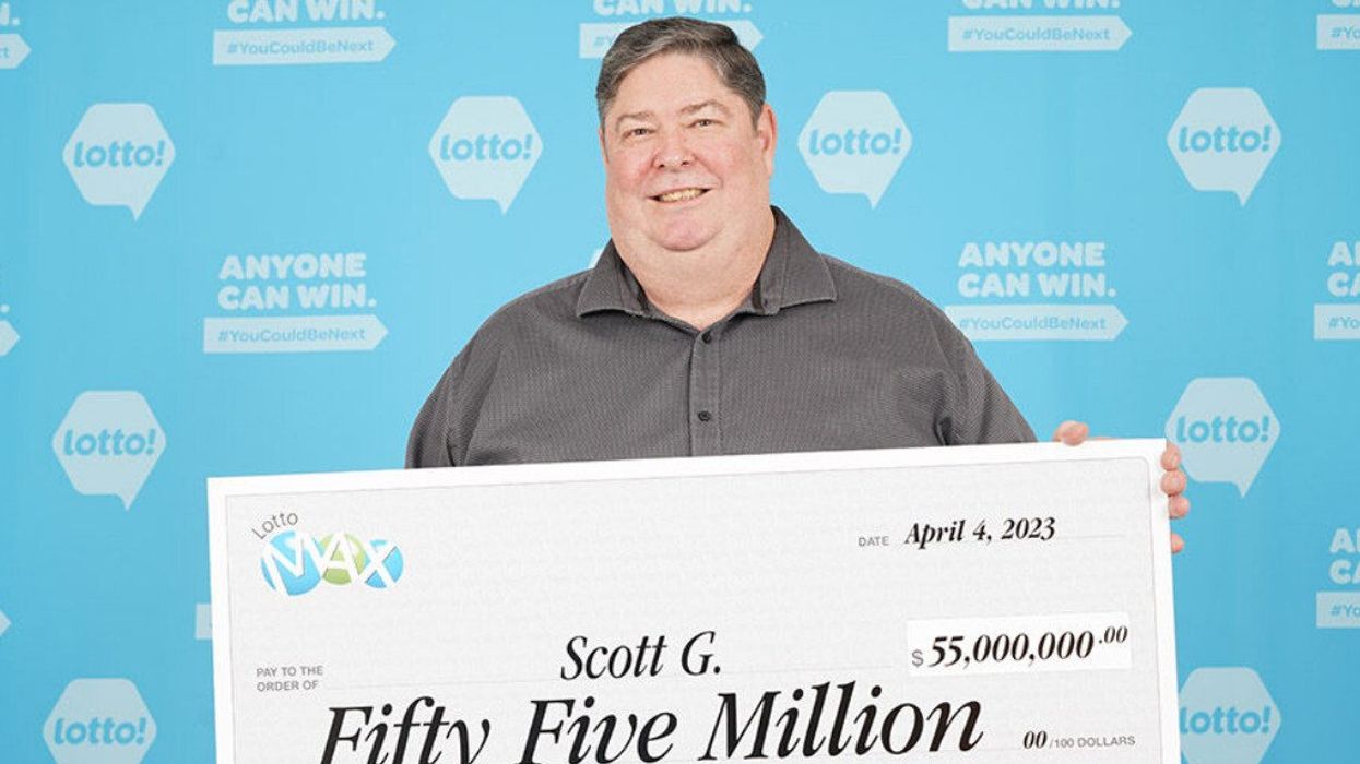 Lotto Max winner.