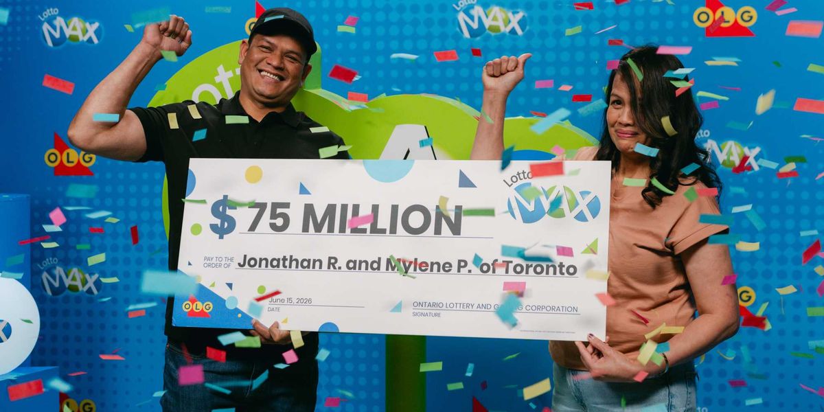 Ontario Lotto Max winners got a M jackpot with numbers that are special to their family Ontario Lotto Max winners got a M jackpot with numbers that are special to their family