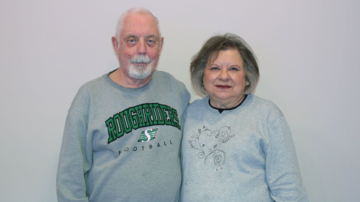 Lotto Max winners Wayne and Kathleen MacLeod from Saskatoon.