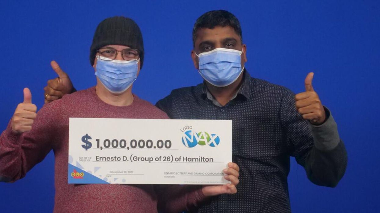 Lotto Max winners.