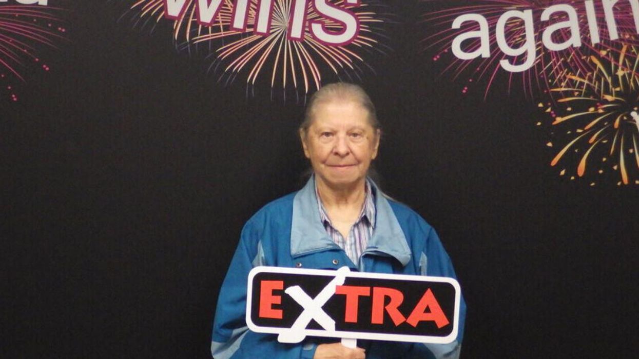 Lotto winner Linda Gordon.