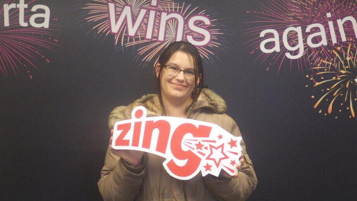 Lotto winner Shelly Laliberte.