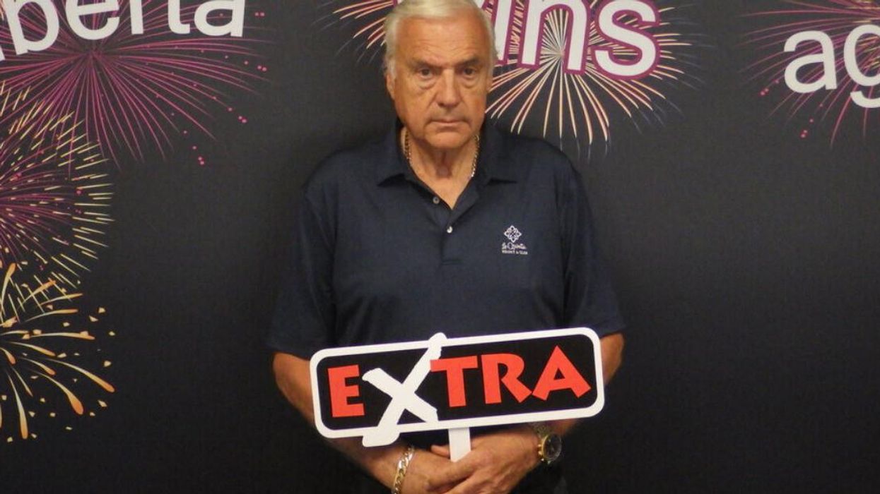 Lotto winner Vernon Burpee.