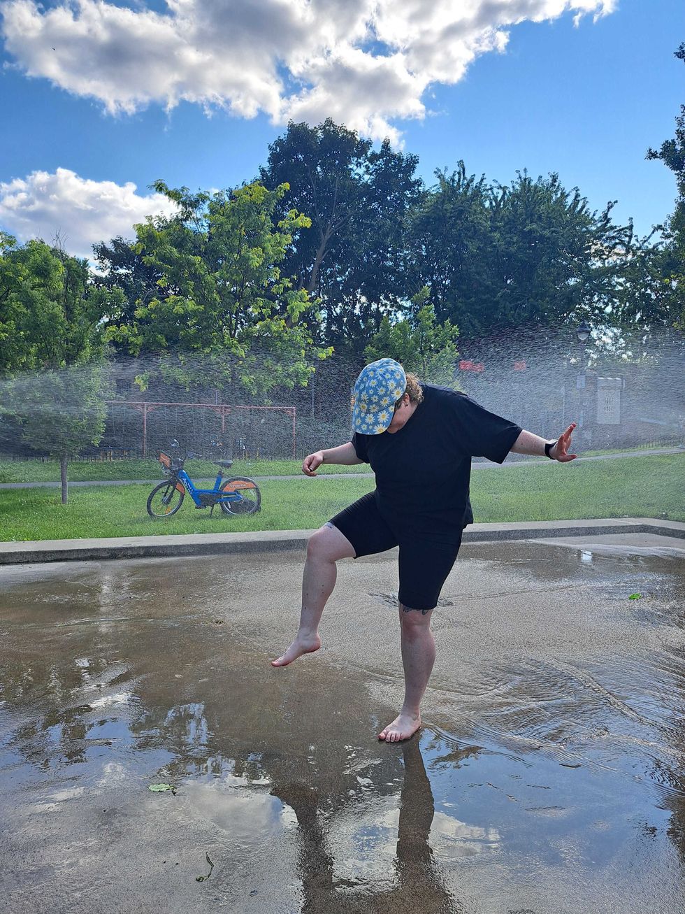 Louie Murray au parc Morgan.