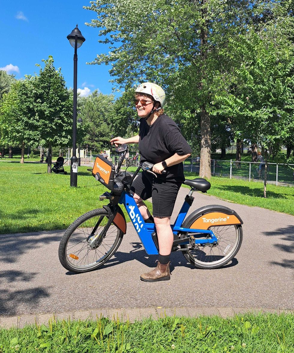 Louie Murray au parc Morgan.