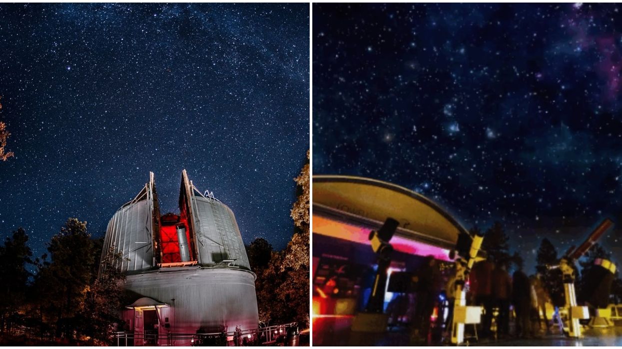 Lowell Observatory In Flagstaff Reopened Its Giovale Open Deck Observatory