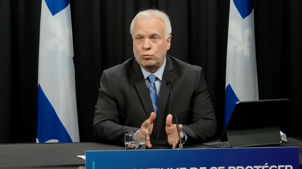 Luc Boileau, le directeur de la santé publique par intérim.