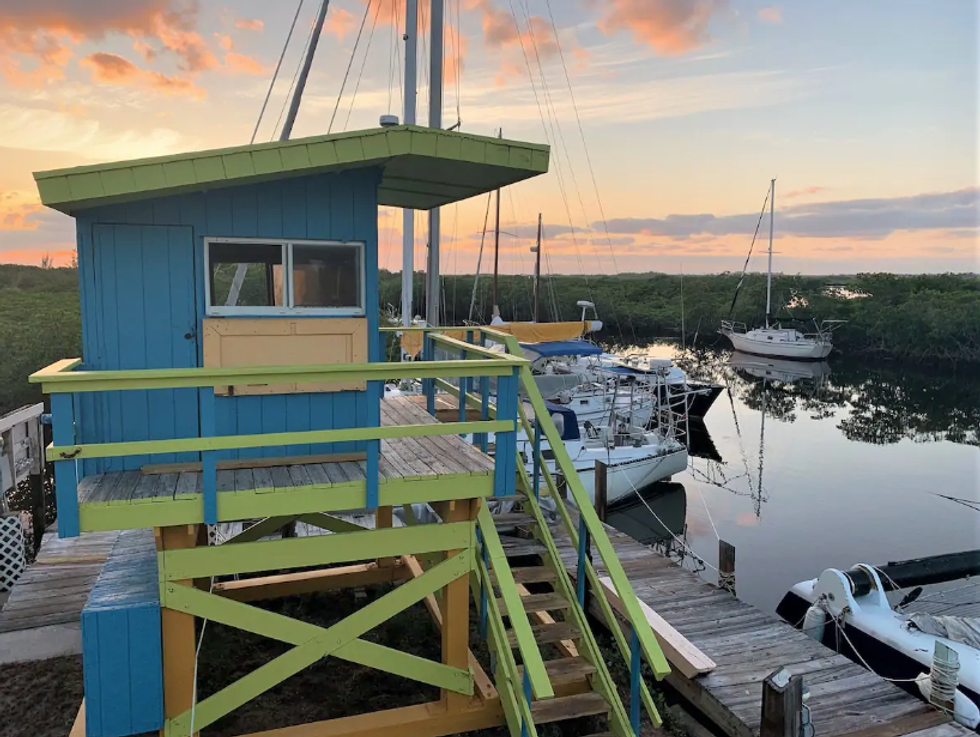 Lucky Charm Life Guard Tower.