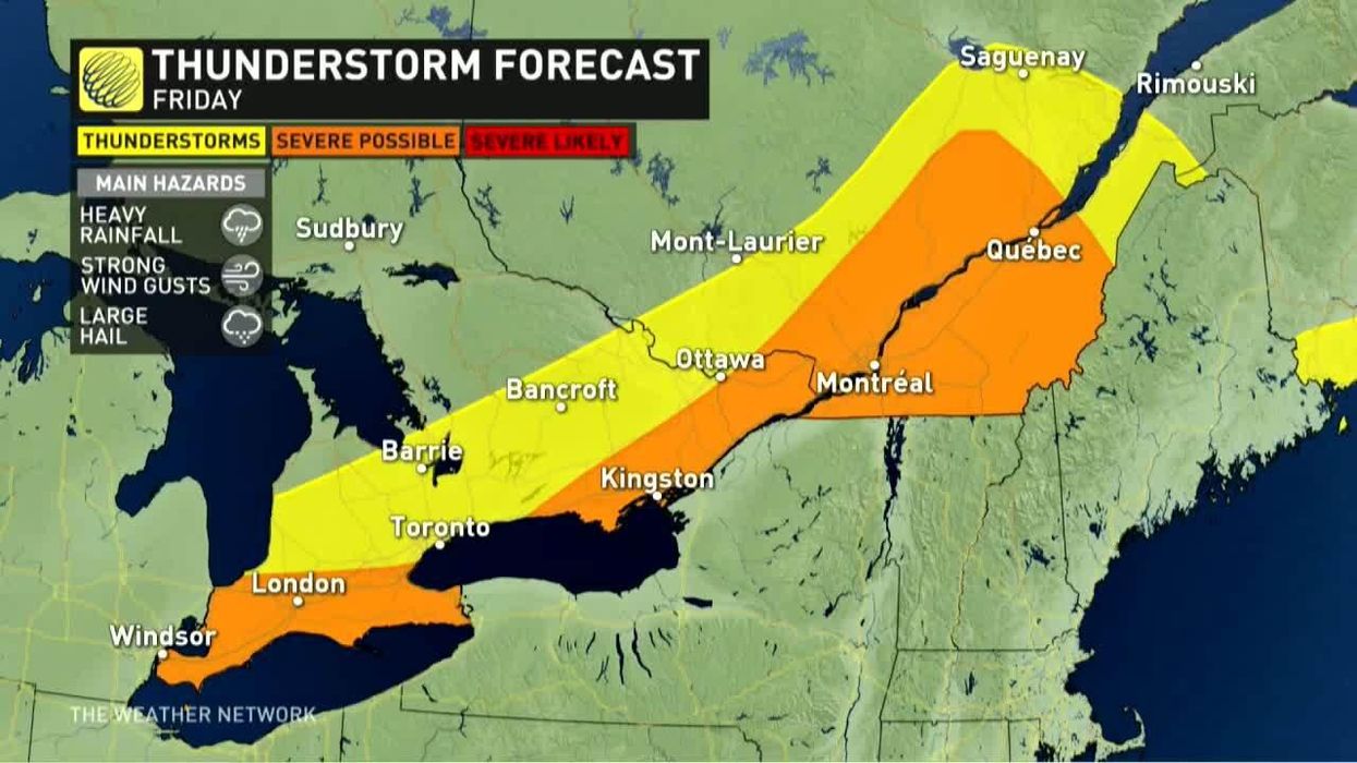 Ontario’s Sticky, Stormy Heat Wave Ends Today & This Weekend Will Be Gorgeous AF