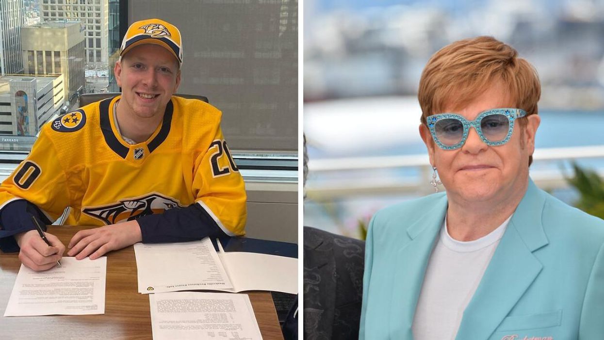 Luke Prokop reçoit un message d'Elton John et voici pourquoi