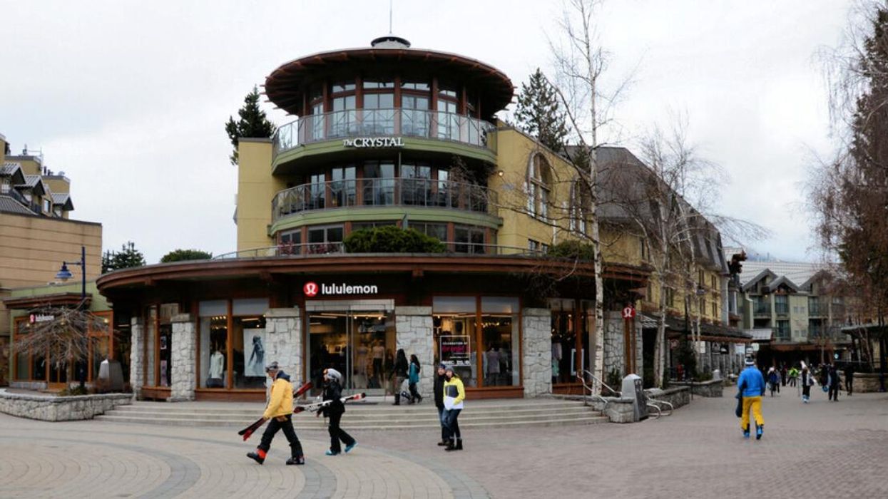 Lululemon in Whistler.