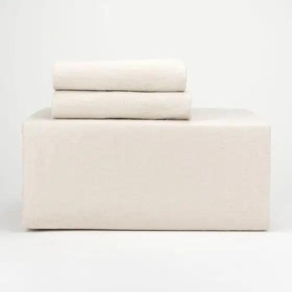 Luxury Solid Flannel Sheet Set