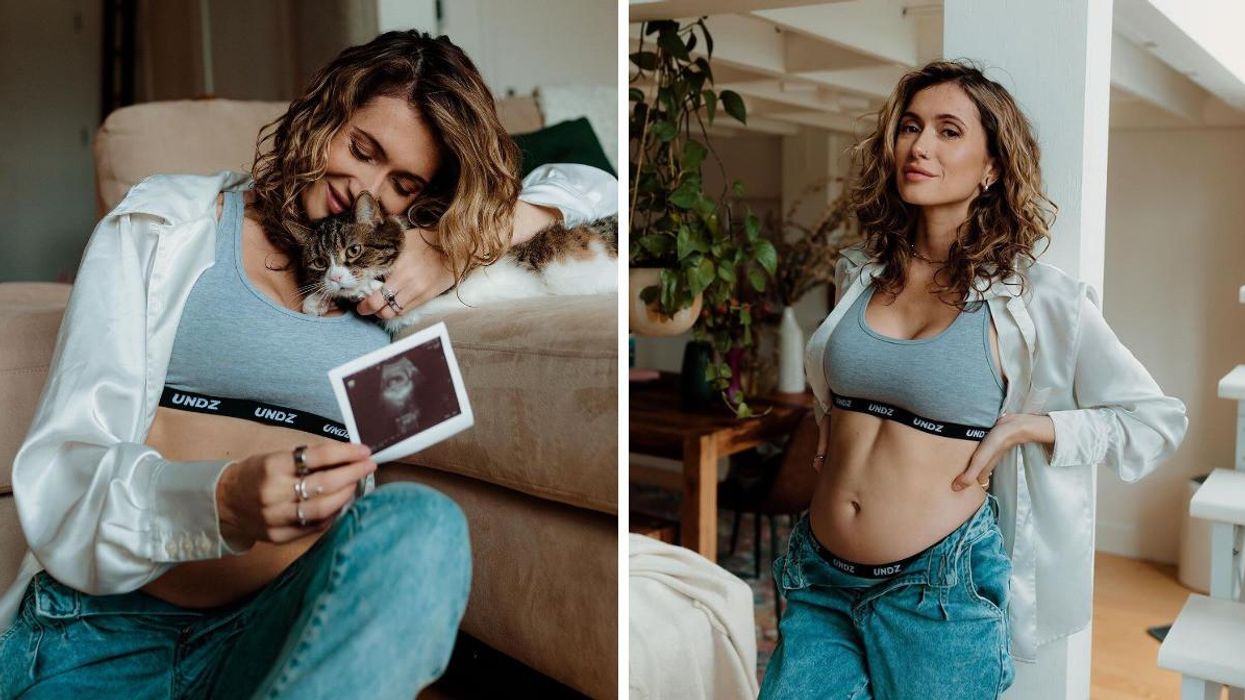 Lysandre Nadeau est enceinte.