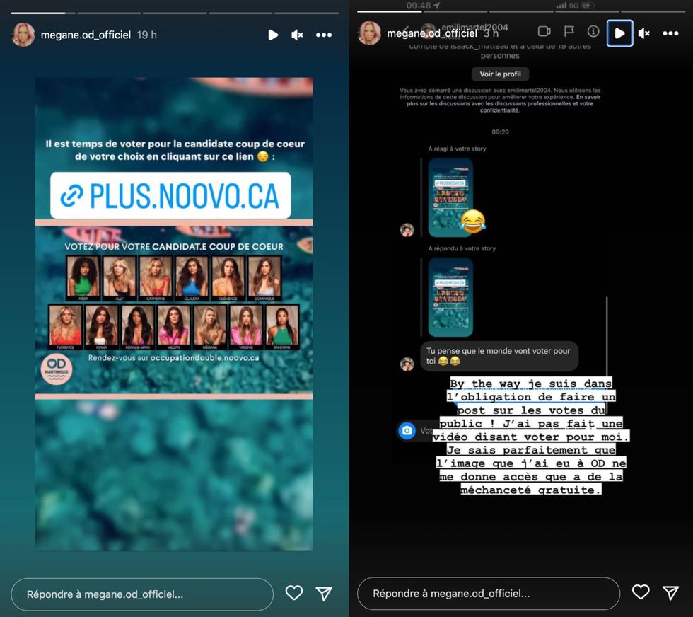 M\u00e9gane d'OD Martinique parle du vote pour le coup de coeur du public.