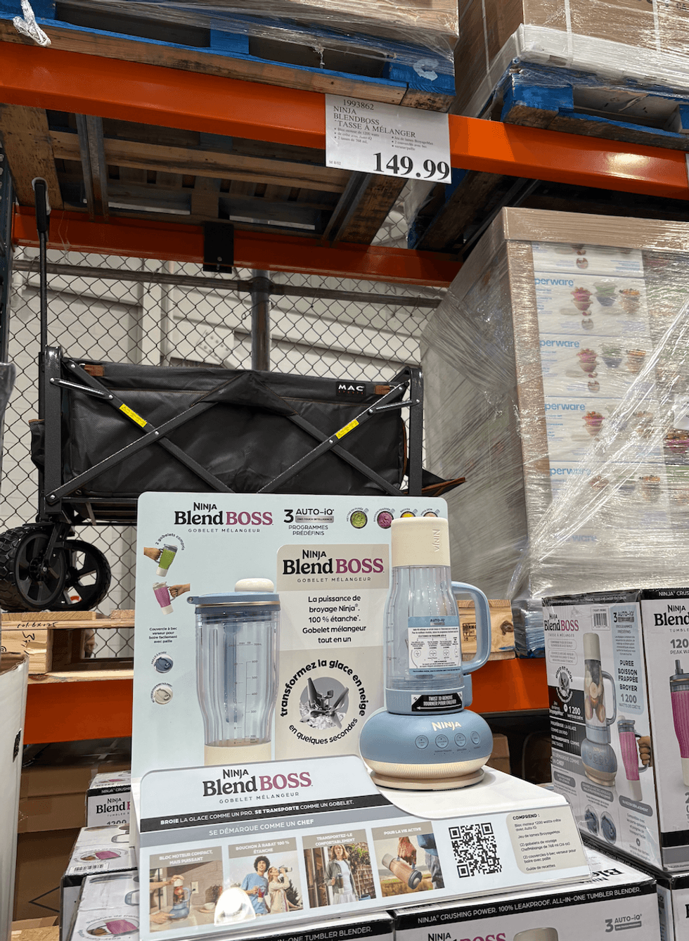 M\u00e9langeur portatif BlendBoss de Ninja au Costco.