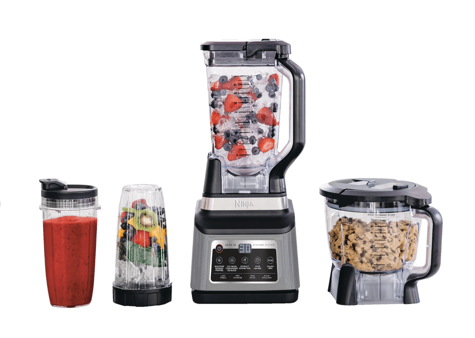 M\u00e9langeur/robot culinaire Ninja Professional Plus avec Auto IQ, acier inoxydable, sur le site du Canadian Tire.