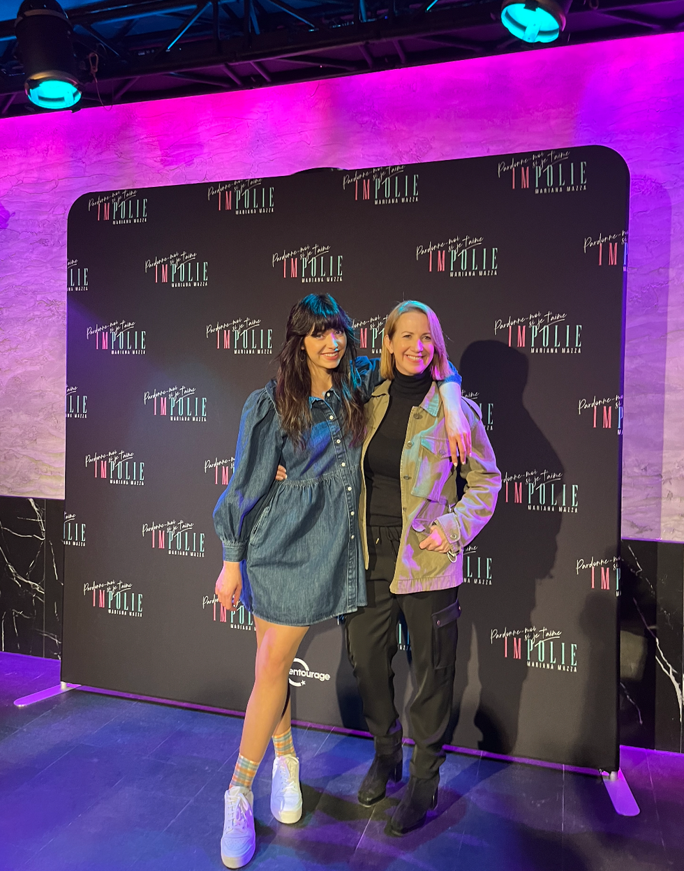 M\u00e9lanie Maynard et sa fille Rosalie Bonenfant.