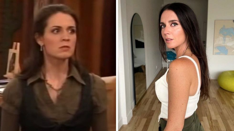 M\u00e9lissa D\u00e9sormeaux-Poulin dans Il \u00e9tait une fois dans le trouble. Droite : M\u00e9lissa D\u00e9sormeaux-Poulin.