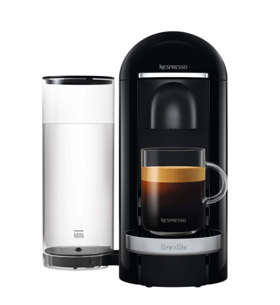 Machine espresso Nespresso Vertuo Plus Deluxe par Breville, noir