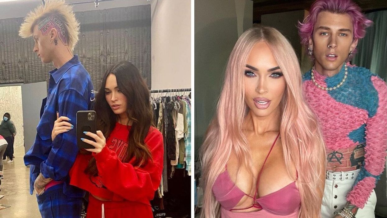 Machine Gun Kelly and Megan Fox.