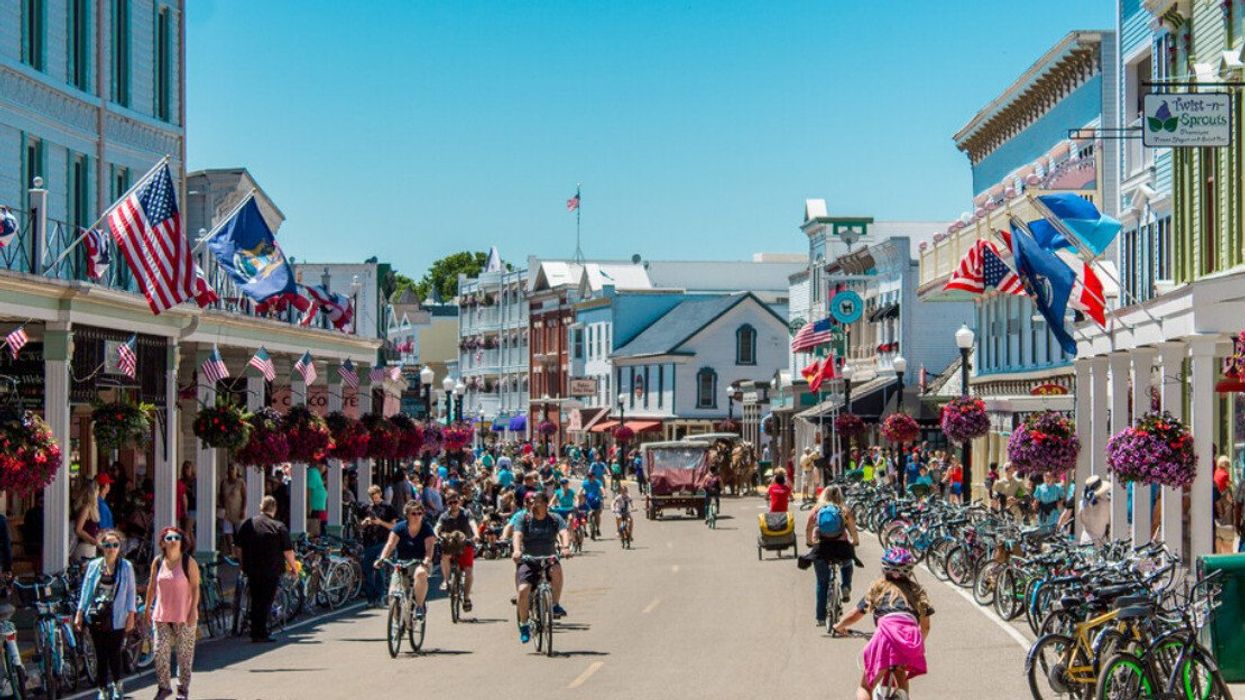 Mackinac Island, Michigan.