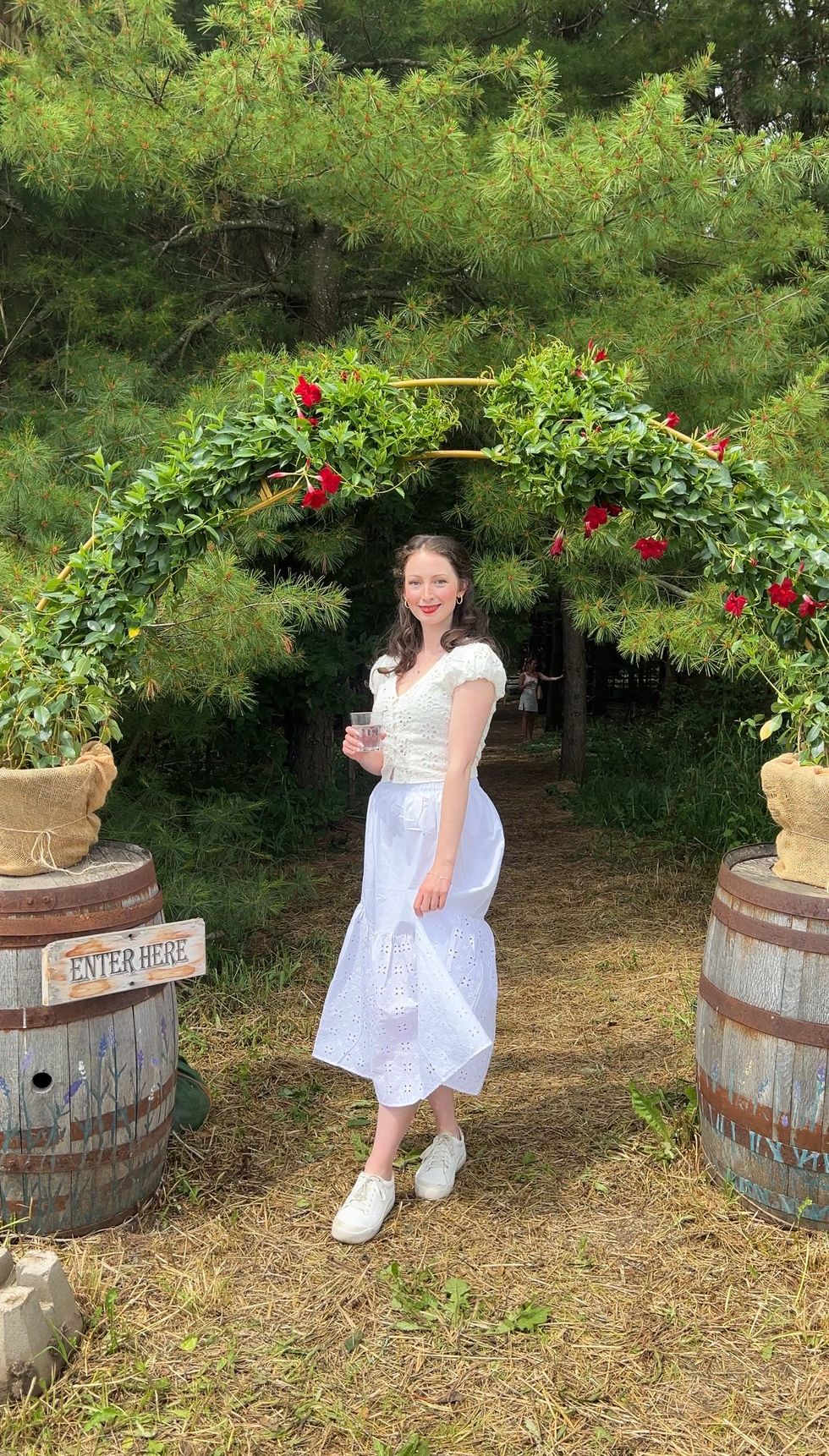 Madeline at Avalon Lavender.