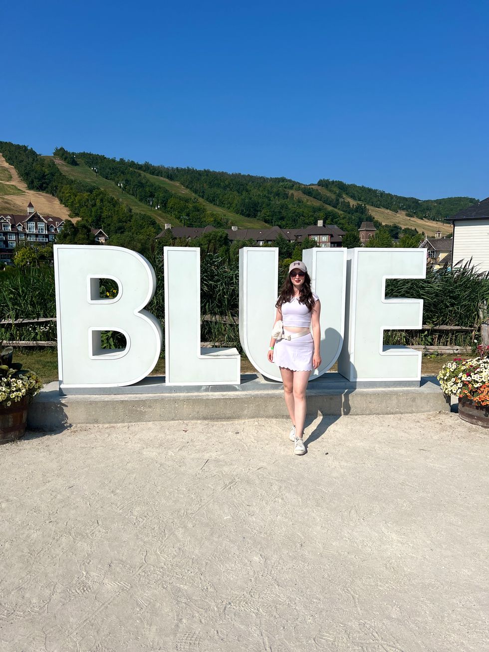 Madeline at Blue Mountain Village.