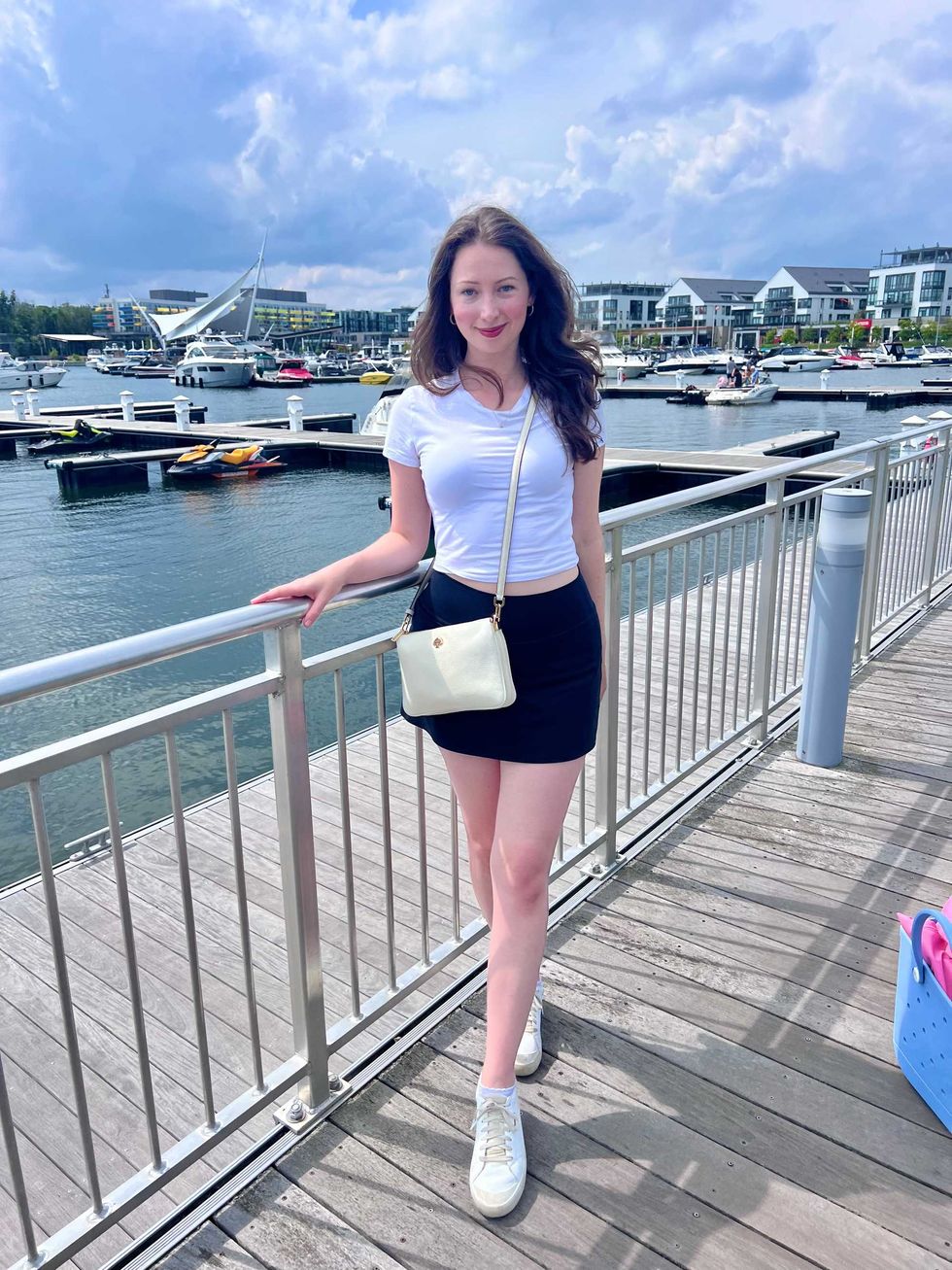 Madeline at Friday Harbour.