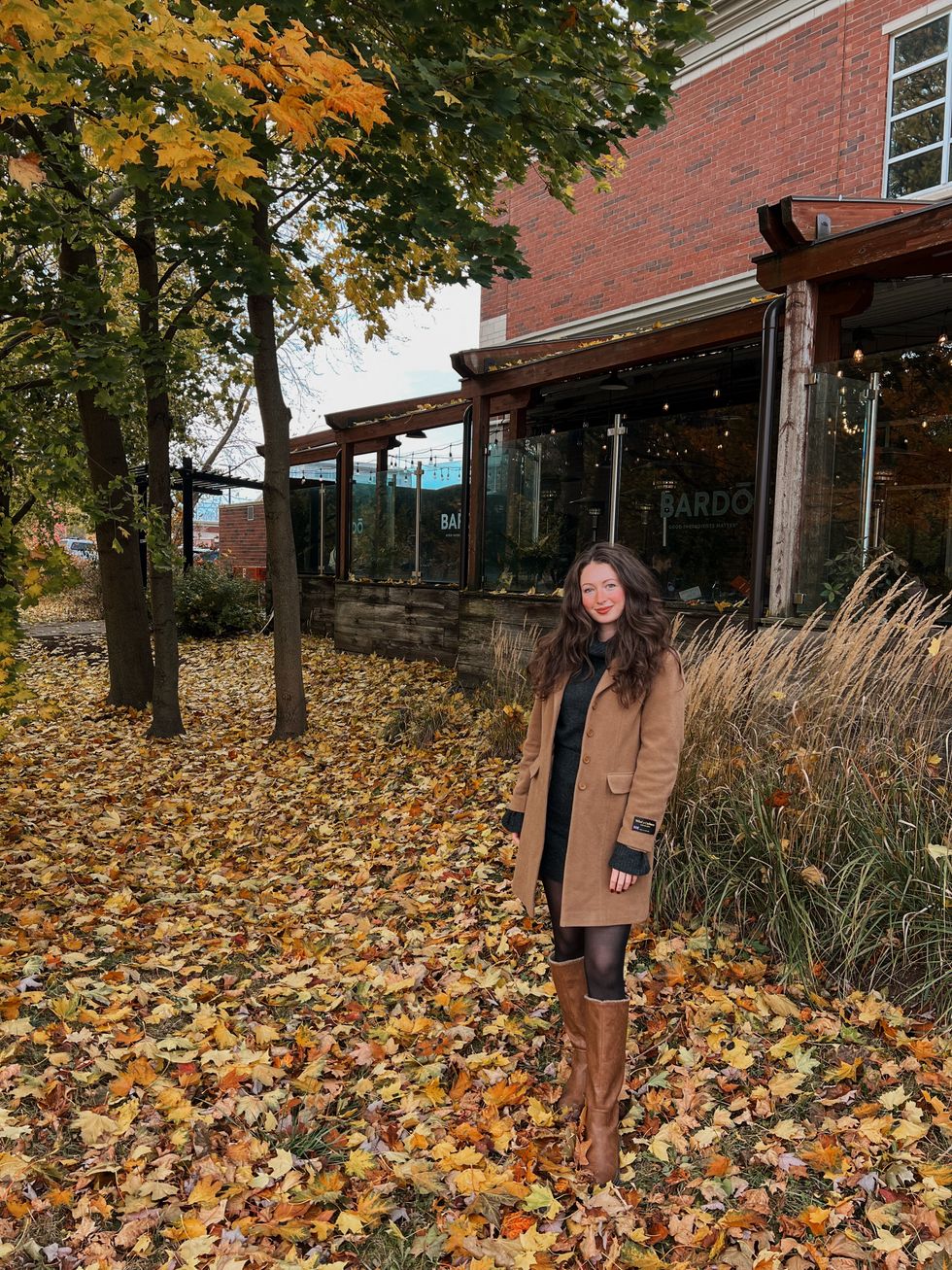 Madeline outside Bardo.