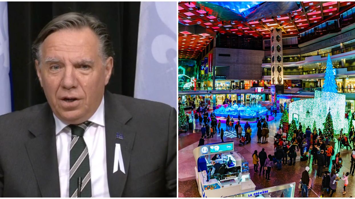 Magasinage des fêtes : François Legault demande aux Québécois de se dépêcher