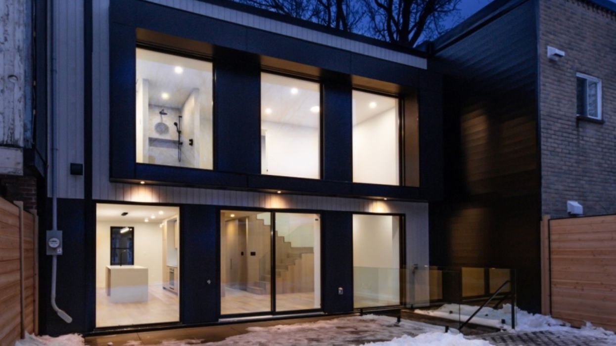 Maison à vendre à Montréal qui est digne d'une galerie d'art moderne