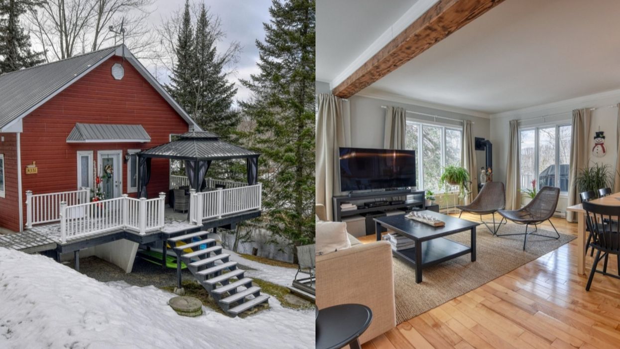 Maison à vendre au Québec: cette maison rénovée dans Lanaudière coûte seulement 275 000$