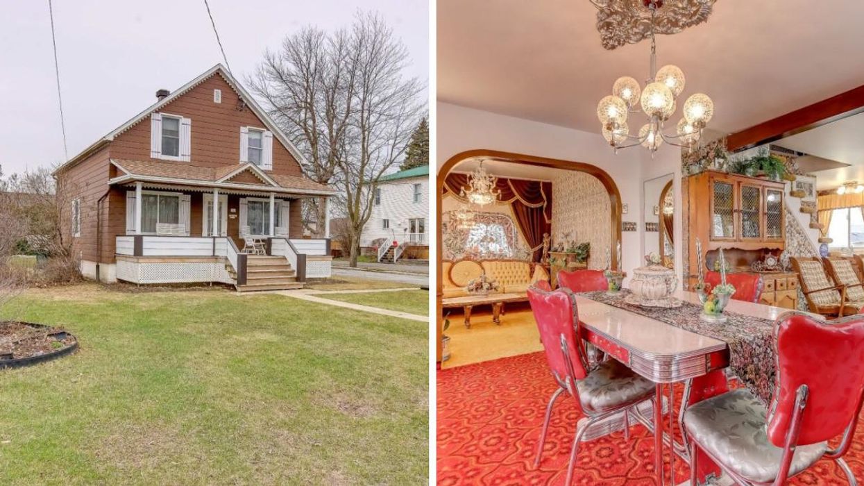 Maison à vendre près de Montréal de style années 1950.
