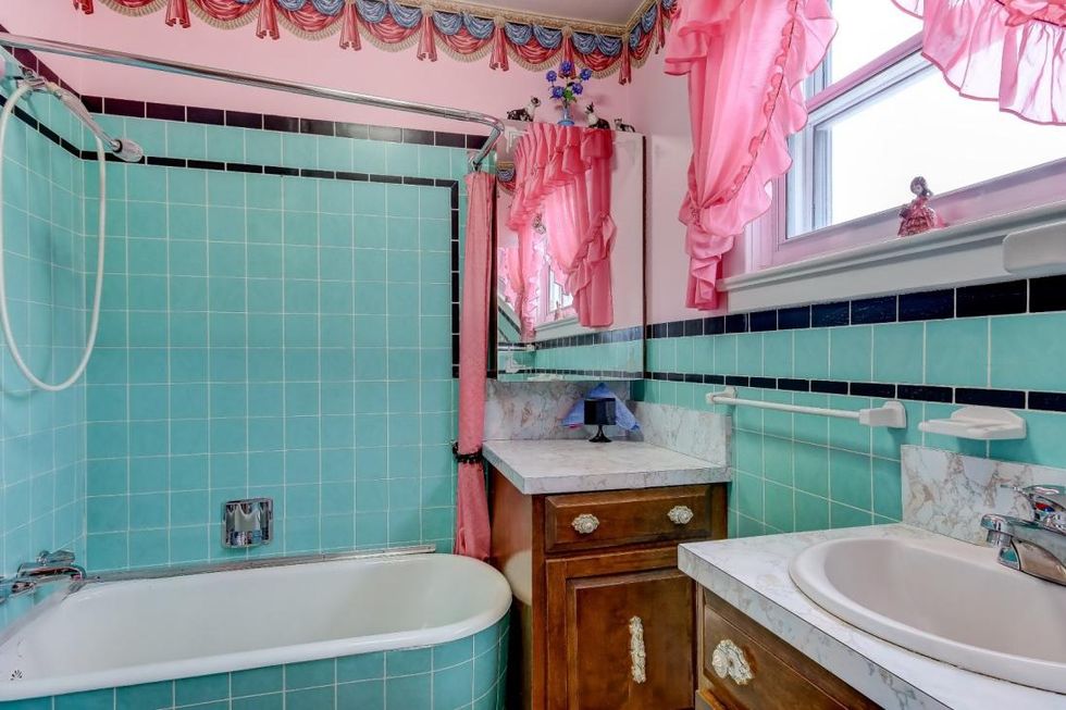 Maison de style ann\u00e9es 1950.