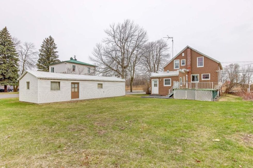 Maison de style ann\u00e9es 1950.