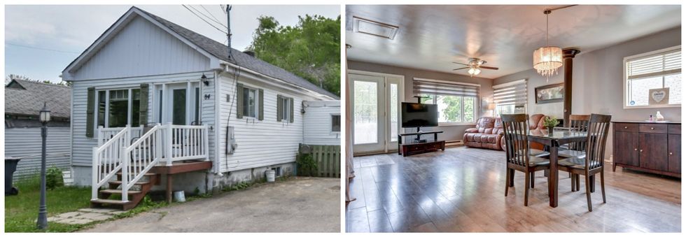 Maison \u00e0 vendre \u00e0 Sainte-Marthe-sur-le-Lac.