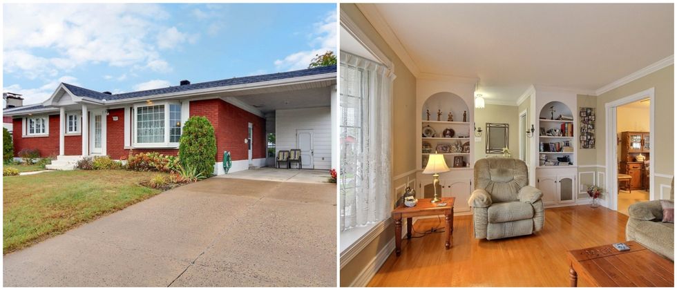 Maison \u00e0 vendre \u00e0 Trois-Rivi\u00e8res. Salon du 3840, rue de Ch\u00e2teaufort, Trois-Rivi\u00e8res.