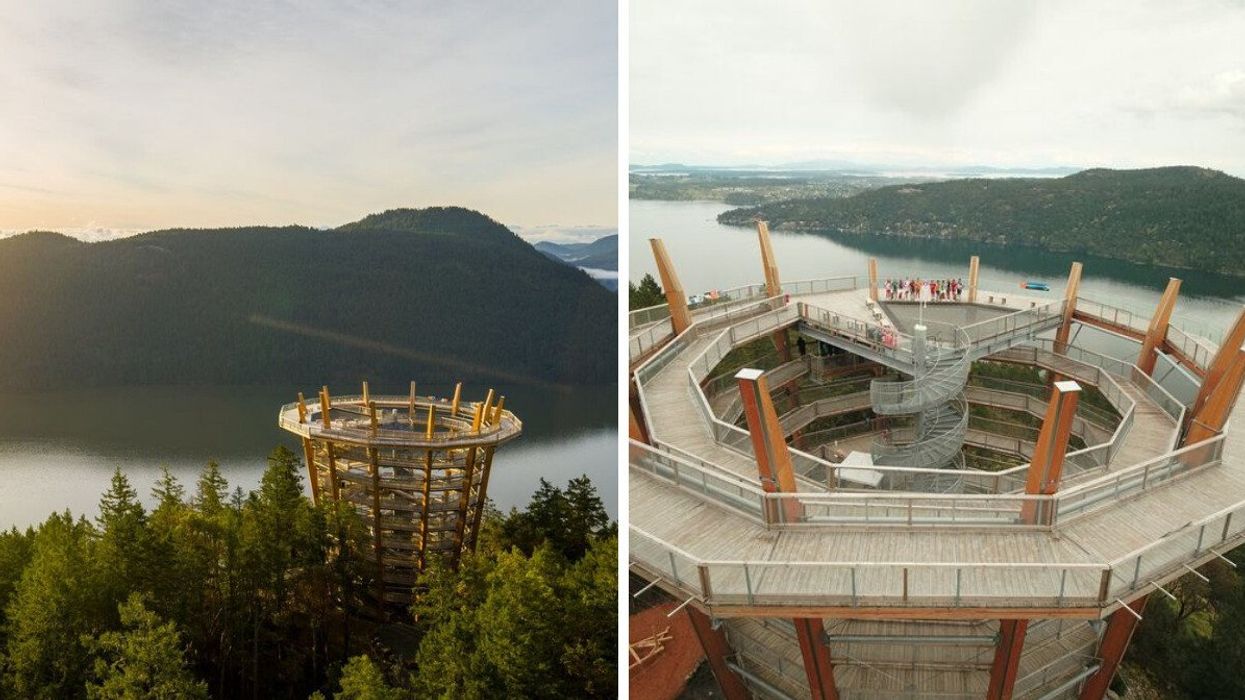 Malahat Skywalk on Vancouver Island.