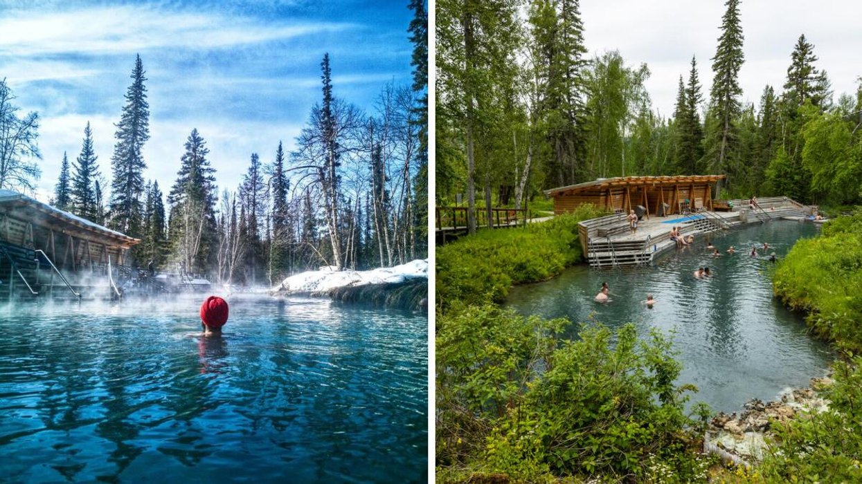 This BC Hot Spring Is Like A Secret Oasis In The Forest & Set Within ...