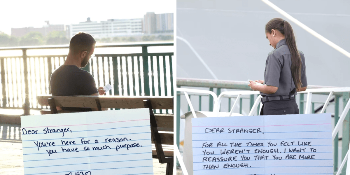 Two Ontario Women Are Giving Kind Notes To Strangers & The Videos Will ...