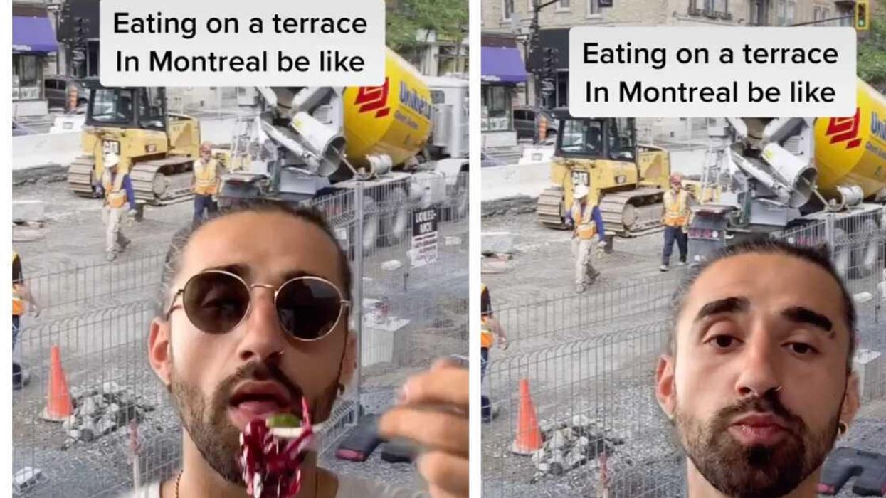 Manger sur une terrasse à Montréal : Ce TikTok le décrit parfaitement
