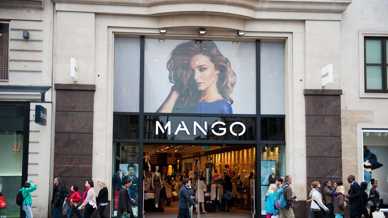 Mango store in London, U.K.