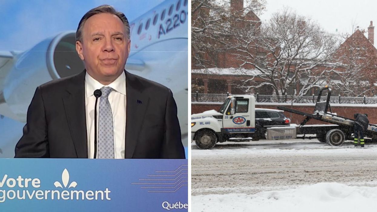 Manifestation à Québec : Beaucoup de remorqueuses sont prêtes à dégager les camions