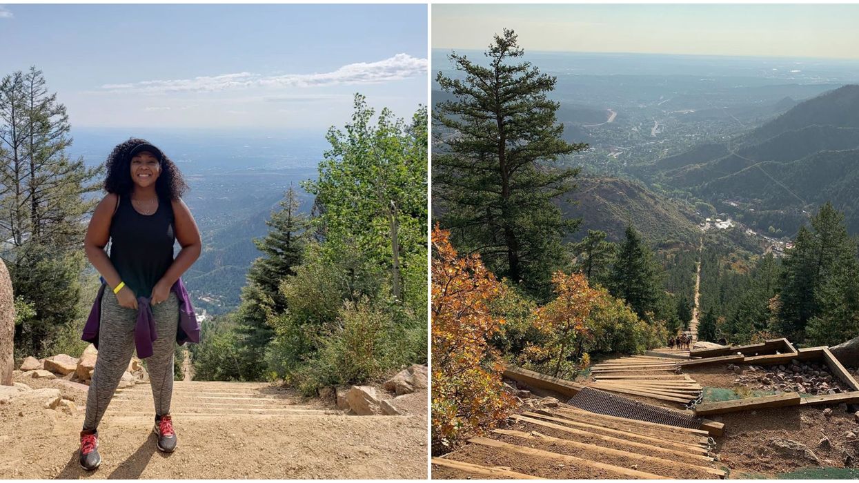 Manitou Incline In Colorado Lets You Hike Up 2,744 Steps For Free