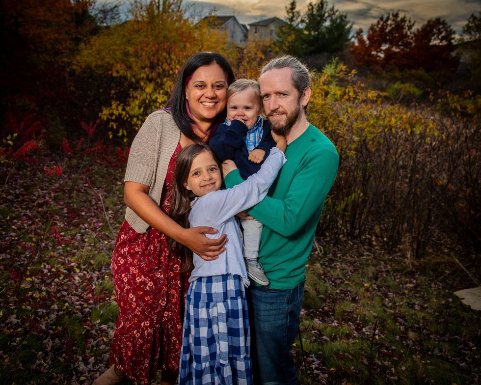 Manny Ford, cord blood donor, with her son Tristan, cord blood stem cell recipient.